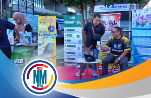 RSUD NTB Ramaikan Ajang Fun Walk Right To Know Day Rangkaian Rakornas KI se-Indonesia 2023