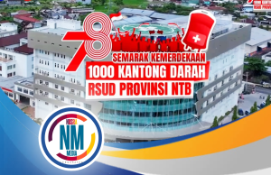 Aksi 1000 Kantong Darah RSUD NTB