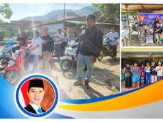 HMS Gunakan Sepeda Motor Silaturahim dengan Masyarakat KSB