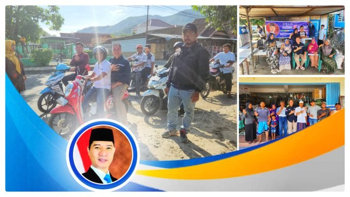 HMS Gunakan Sepeda Motor Silaturahim dengan Masyarakat KSB