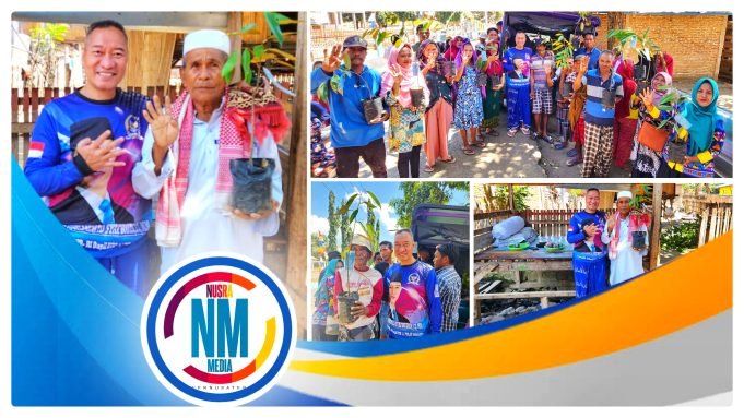 Salurkan Bibit Durian di Bima : “Terimakasih HMS”