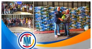 HMS Bagikan Benih Padi 10 Ton Lebih Bagi Petani di Sumbawa