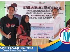 Johan Rosihan Berikan Bantuan Ekonomi Produktif Bagi Masyarakat KSB