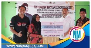 Johan Rosihan Berikan Bantuan Ekonomi Produktif Bagi Masyarakat KSB