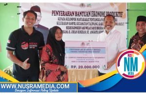 Johan Rosihan Berikan Bantuan Ekonomi Produktif Bagi Masyarakat KSB