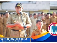 Lalu Gita Ariadi : Setiap Apel Pagi, Nyanyikan Mars NTB Gemilang !