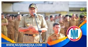 Lalu Gita Ariadi : Setiap Apel Pagi, Nyanyikan Mars NTB Gemilang !