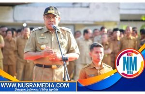 Lalu Gita Ariadi : Setiap Apel Pagi, Nyanyikan Mars NTB Gemilang !