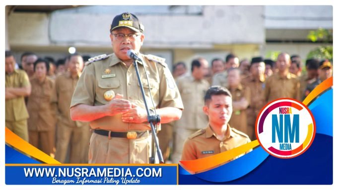 Lalu Gita Ariadi : Setiap Apel Pagi, Nyanyikan Mars NTB Gemilang !