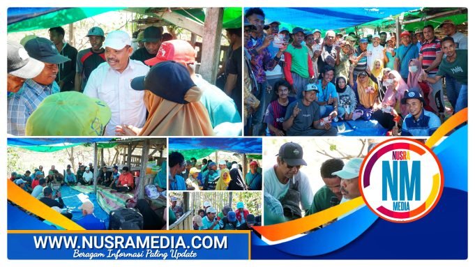 Menyusuri Dompu, Johan Rosihan Serap Aspirasi Petani, Nelayan Hingga Petambak