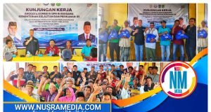 HMS Bagikan Paket Melaut Bagi Keluarga Nelayan di Bima