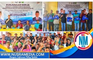 HMS Bagikan Paket Melaut Bagi Keluarga Nelayan di Bima