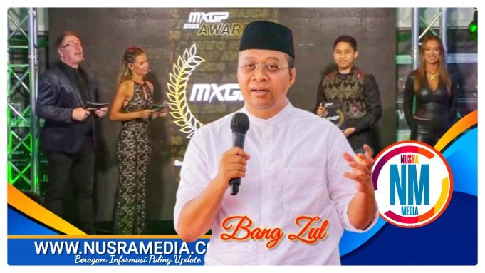 Bang Zul Bangga MXGP Lombok-Sumbawa Raih Penghargaan Dunia
