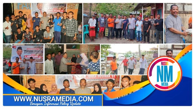 Johan Rosihan Berikan Paket Bantuan Ternak di Jatiwangi dan Jatibaru Kota Bima