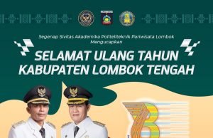 POLTEKPAR LOMBOK : SELAMAT HUT LOMBOK TENGAH KE-78