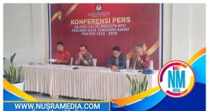 Pendaftaran Calon Anggota KPU NTB 2024-2029 Dibuka