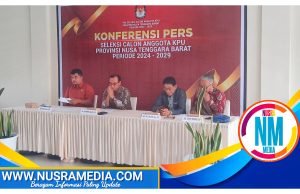 Pendaftaran Calon Anggota KPU NTB 2024-2029 Dibuka