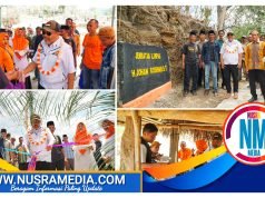 Johan Rosihan Bangun Jembatan Limpas di Tatebal Lenangguar