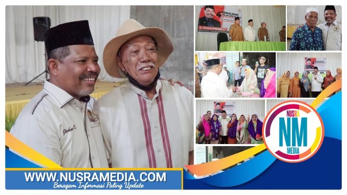 Gelar Sosialisasi 4 Pilar di Empang, Johan Rosihan Didoakan Dua Periode