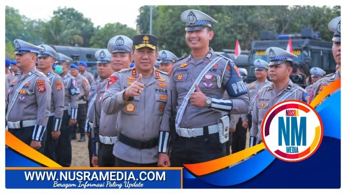 Kapolda NTB Pimpin Apel Gelar Pasukan Pengamanan MotoGP 2023