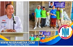 HMS Berikan Bantuan Mulsa Untuk Petani di Dompu