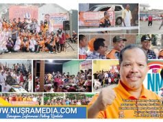 Buka Turnamen Volly di Bukit Permai, Johan Rosihan : “Olahraga Ajang Jaga Persaudaraan”