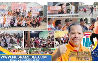 Buka Turnamen Volly di Bukit Permai, Johan Rosihan : “Olahraga Ajang Jaga Persaudaraan”