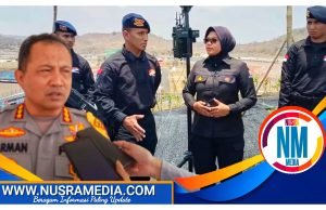 Tim Anti Drone Korps Brimob Mabes Polri Amankan Drone Liar di Sirkuit MotoGP Mandalika