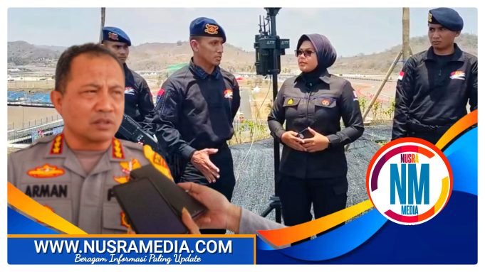 Tim Anti Drone Korps Brimob Mabes Polri Amankan Drone Liar di Sirkuit MotoGP Mandalika