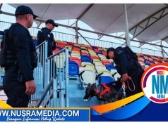 Polda NTB Turunkan Anjing Pelacak Sterilisasi Sirkuit Mandalika
