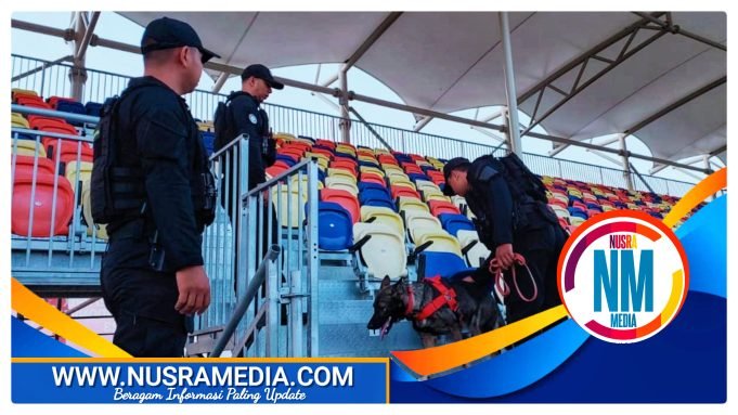 Polda NTB Turunkan Anjing Pelacak Sterilisasi Sirkuit Mandalika