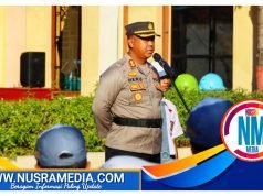 Kapolres Sumbawa Ingatkan Siswa Jauhi Narkotika dan Tertib Berlalulintas