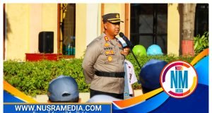 Kapolres Sumbawa Ingatkan Siswa Jauhi Narkotika dan Tertib Berlalulintas