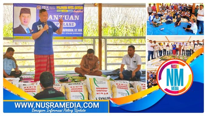 HMS Berikan Bantuan Bibit Jagung di KSB