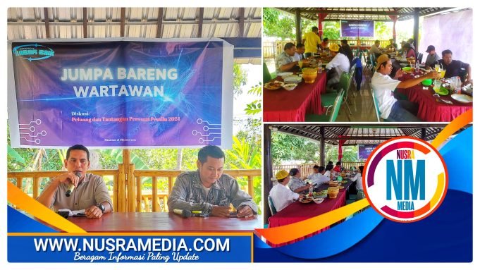 Komunitas Kabar Baik Gelar Diskusi : “Peluang dan Tantangan Pers Saat Pemilu 2024”