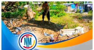 Bhabinkamtibmas Polsek Alas Bantu Gali Kubur