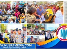 Sampaikan Sejumlah Tuntutan, Isvie Rupaeda Terima Massa Aksi Aliansi Rakyat NTB Menggugat Sambil Duduk Bersila