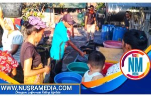 Dinsos NTB Distribusikan Air Bersih