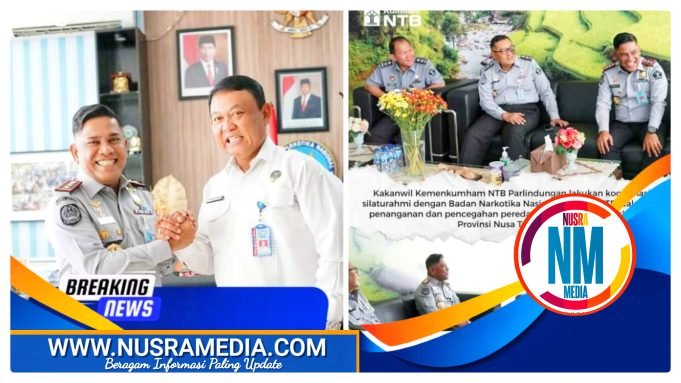 Lindungi Masa Depan Generasi Muda, Kanwil Kemenkumham NTB Bersinergi dengan BNNP NTB