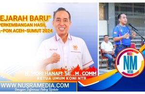 NTB Loloskan 33 Cabor, Masih Berpeluang Tambah Cabor
