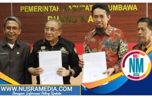 Bupati dan KPU Sepakati NPHD Rp25,6 Miliar Untuk Pilkada Sumbawa