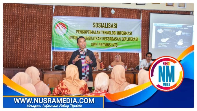 Kepala Diskominfotik NTB Paparkan Optimalisasi Transformasi Digital Untuk PLD dan ILP