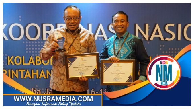 Pemprov NTB Raih Penghargaan Prestisius