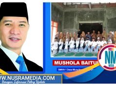 HMS Salurkan Bantuan Untuk Mushola Baitul Tarbiyah di KSB