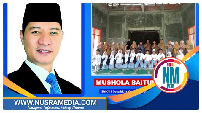 HMS Salurkan Bantuan Untuk Mushola Baitul Tarbiyah di KSB