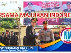 Kapolres Lombok Utara Pimpin Upacara Sumpah Pemuda 2023