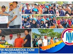 Ikuti Jalan Sehat dan Salurkan Bantuan Senilai Rp200 Juta, Keluarga Besar SMKN 1 Seteluk : “Terimakasih Johan Rosihan”