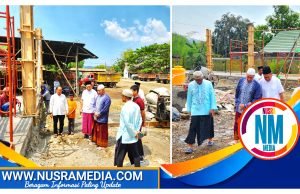 HMS dan Pj Walikota Bima Tinjau Pembangunan BSI