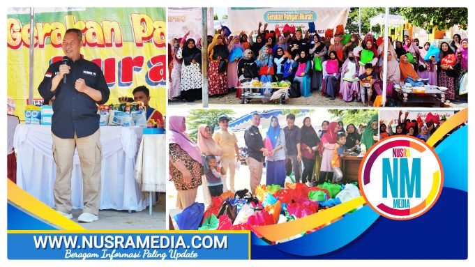 HMS Gandeng DKP KSB Gelar Pangan Murah