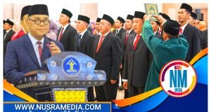 Kepala Kanwil Kemenkumham NTB Lantik 64 Notaris, Ini Pesan Parlindungan